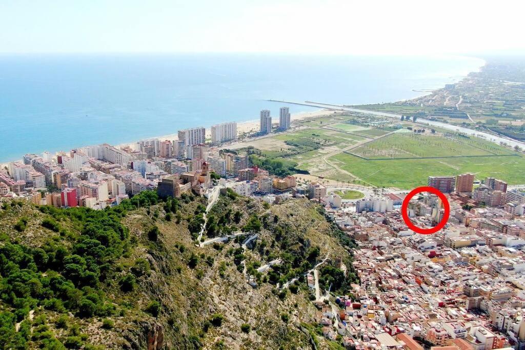 Comodo Apartamento En El Centro De Cullera, Playa 700 Metros Buitenkant foto