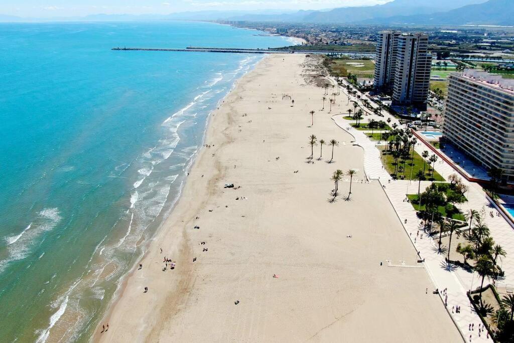 Comodo Apartamento En El Centro De Cullera, Playa 700 Metros Buitenkant foto
