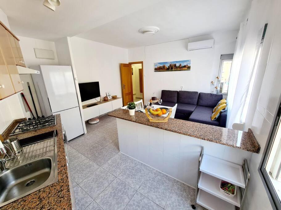 Comodo Apartamento En El Centro De Cullera, Playa 700 Metros Buitenkant foto