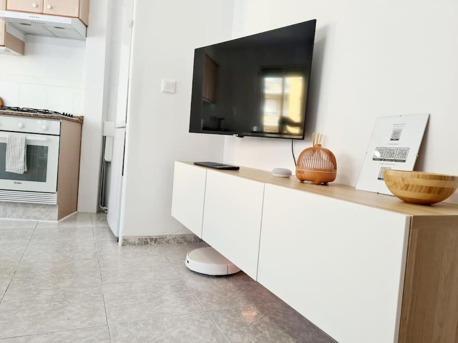 Comodo Apartamento En El Centro De Cullera, Playa 700 Metros Buitenkant foto
